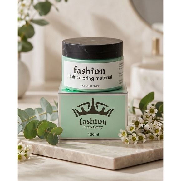 Pretty Cowry Other - Pretty Cowry Fashion Hair Coloring Material Temporary Wax Green‎ 120g 4.23oz